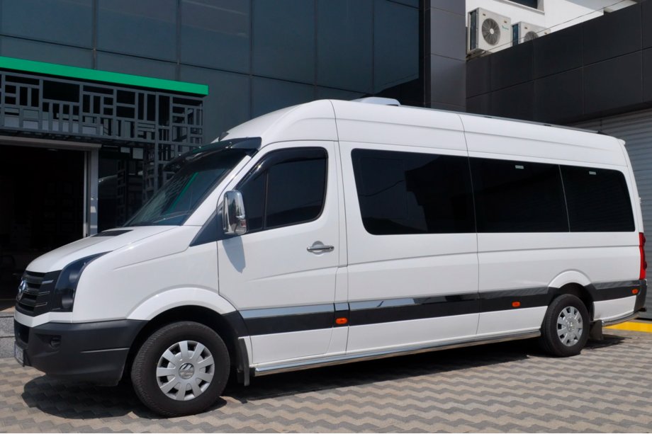 Volkswagen Crafter 2006–2016 Siderør (2 stk., rustfrit stål) Ø60, mellemlang akselafstand Image