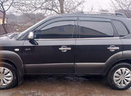 Hyundai Tucson JM 2004– Vindueskantslister (4 stk., rustfrit stål) foto 1