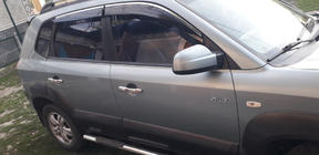 Hyundai Tucson JM 2004– Dørgrebsafdækninger (4 stk., rustfrit stål) foto 1