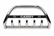 Volkswagen Caddy 2004–2010 Kængurugitter WT003 (rustfrit stål) 60 mm, uden logo foto 3