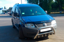 Volkswagen Caddy 2004–2010 Kængurugitter WT003 (rustfrit stål) foto 4