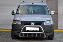 Volkswagen Caddy 2004–2010 Kængurugitter WT003 (rustfrit stål) foto 8
