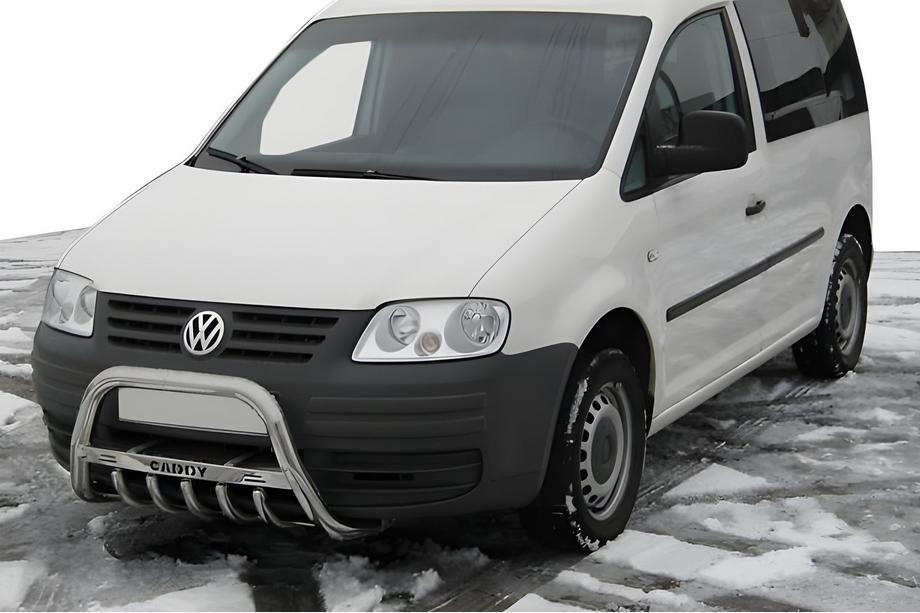 Volkswagen Caddy 2004–2010 Kængurugitter WT003 (rustfrit stål) Image