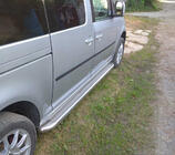 Volkswagen Caddy 2004–2010 Premium sidetrin (2 stk., rustfrit stål) Standard base, Ø60 foto 2