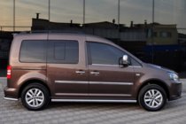 Volkswagen Caddy 2004–2010 Siderør BB001 (2 stk., rustfrit stål) foto 5