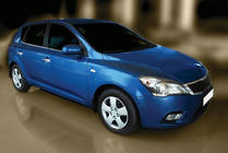 Kia Ceed 2007–2012 Vindueslister (4 stk., rustfrit stål) foto 3