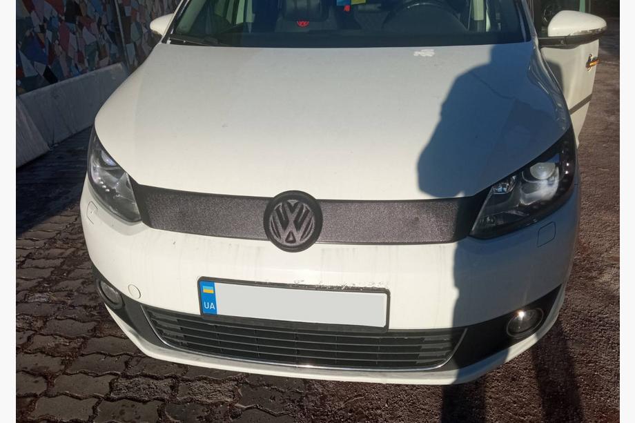 Volkswagen Caddy 2010–2015 Vinterdæksel til kølergrill (øverste) Mat Image