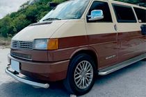 Volkswagen T4 Transporter 1990–2003 Dørgrebskapper (7 dele, rustfrit stål) Carmos - tyrkisk rustfrit stål foto 7