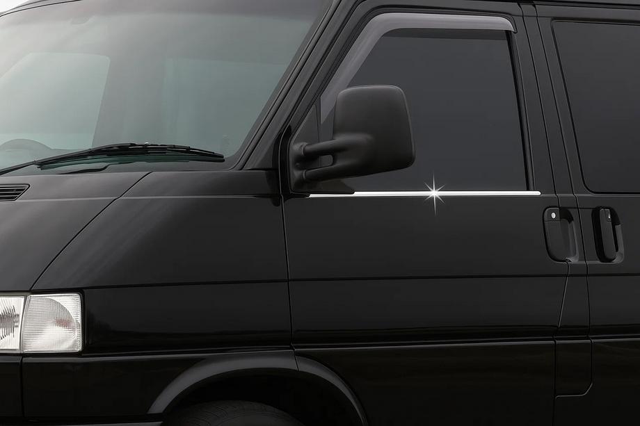 Volkswagen T4 Transporter 1990–2003 Udvendig vinduesliste (2 stk., rustfrit stål) Image