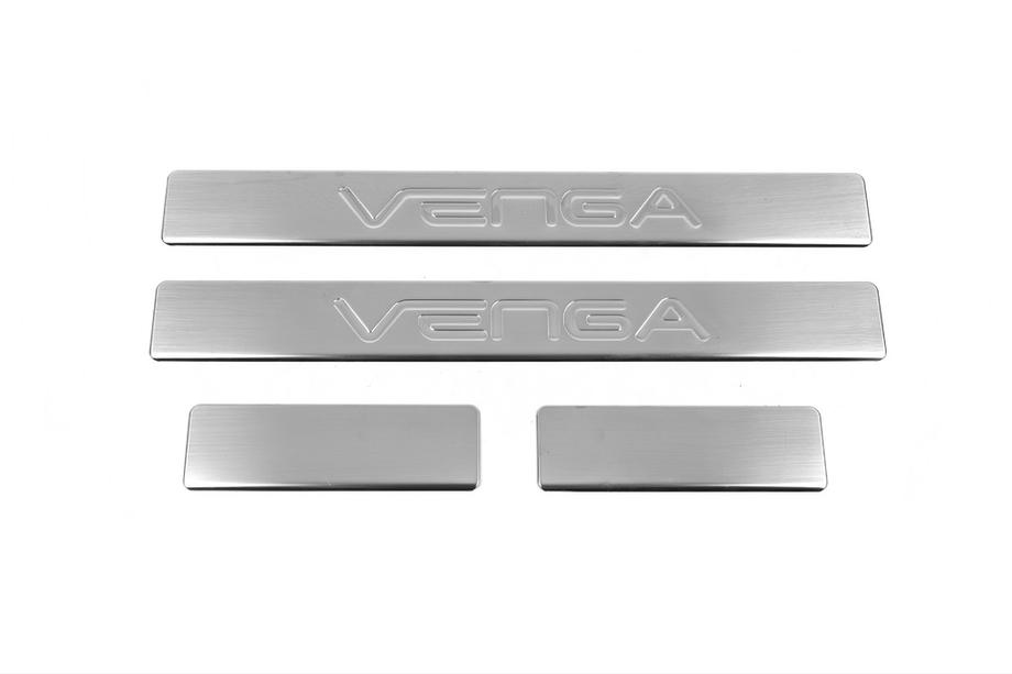 Kia Venga 2010–2019 Dørtrinslister OmsaLine (4 stk., rustfrit stål) Image
