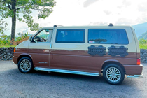 Volkswagen T4 Transporter 1990–2003 Premium sidetrin (2 stk., rustfrit stål) Lang akselafstand, 60 mm foto 11