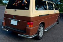 Volkswagen T4 Caravelle/Multivan 1990–2003 Krom dørgrebsdæksler (7 dele, rustfrit stål) OmsaLine - italiensk rustfrit stål foto 4