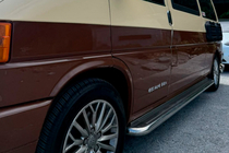 Volkswagen T4 Caravelle/Multivan 1990–2003 Krom dørgrebsdæksler (7 dele, rustfrit stål) OmsaLine - italiensk rustfrit stål foto 8