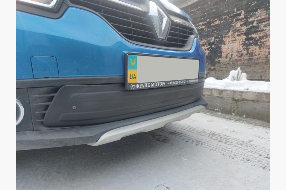 Renault Sandero 2013–2022 Vinterafdækning til grill, nederste (2013-2017) Blank Foto 4