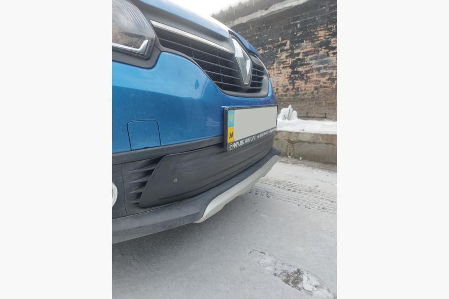 Renault Sandero 2013–2022 Vinterafdækning til grill, nederste (2013-2017) Blank Foto 5
