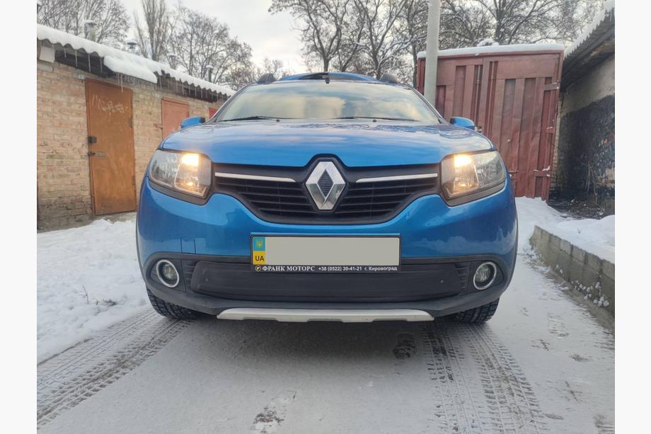 Renault Sandero 2013–2022 Vinterafdækning til grill, nederste (2013-2017) Blank Foto 6