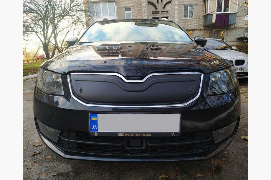 Skoda Octavia III A7 2013–2019 Vinterafdækning til kølergrill (2013-2017) Blank Image