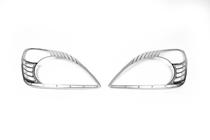 Honda CRV 2001–2006 Krom forlygterammer (2 stk., plast) 2001-2003 foto 2