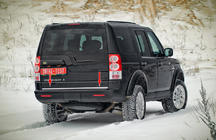 Land Rover Discovery III 2004–2009 Bagagerumskantliste (rustfrit stål) foto 1