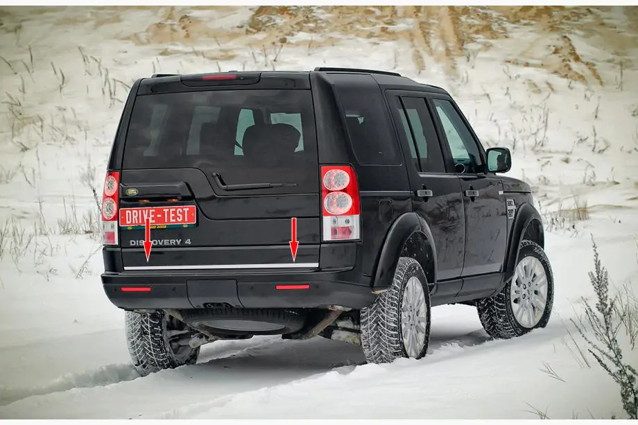Land Rover Discovery IV 2009–2017 Bagagerumskantliste (rustfrit stål) Image