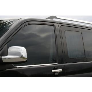 Vindueslister (2 stk., rustfrit stål) Volkswagen T5 Transporter 2003–2010 foto 1