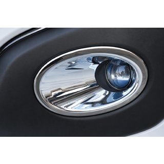 Krom pyntelister til tågelygter med fordybning (2 stk., plast) Nissan Qashqai 2010–2014 foto 3