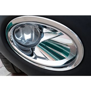 Krom pyntelister til tågelygter med fordybning (2 stk., plast) Nissan Qashqai 2010–2014 foto 4
