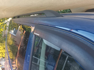 Volkswagen T5 Transporter 2003–2010 Sorte tagrælinger Lang akselafstand, plastfødder foto 19