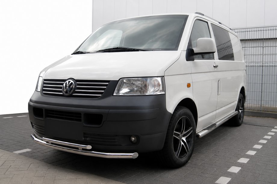 Volkswagen T5 Transporter 2003–2010 Frontbøjle ST014 (rustfrit stål) 60 x 42 mm Image