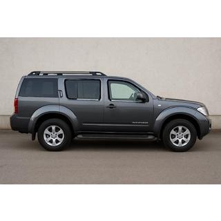 Vindueslister (4 stk., rustfrit stål) Nissan Pathfinder R51 2005–2014 foto 1