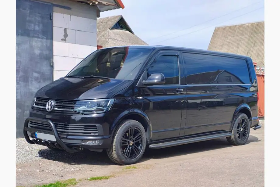 Volkswagen T5 Transporter 2003–2010 Premium sidetrin (2 stk., rustfrit stål) Foto 6
