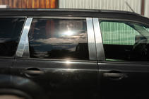 Nissan X-trail T31 2007–2014 Dørstolpelister (8 stk., rustfrit stål) foto 1