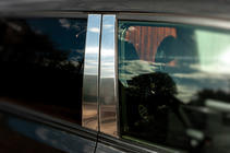 Nissan X-trail T31 2007–2014 Dørstolpelister (8 stk., rustfrit stål) foto 4