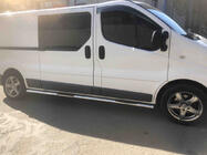 Nissan Primastar 2002–2014 Siderør (2 stk., rustfrit stål) foto 4