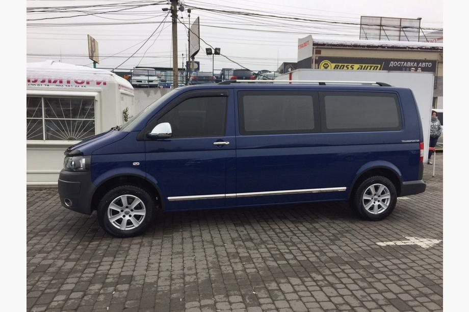 Volkswagen T5 Multivan 2003–2010 Dørlister i rustfrit stål (krom) 1 dør, kort, Carmos – tyrkisk stål Foto 4