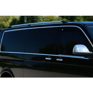Komplet vinduesrammelister (14 stk., rustfrit stål) Volkswagen T5 Caravelle 2004–2010 foto 1