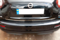 Nissan Juke 2010–2019 Bagagerumskantliste (rustfrit stål) Carmos - Tyrkisk stål foto 3