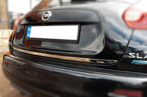 Nissan Juke 2010–2019 Bagagerumskantliste (rustfrit stål) Carmos - Tyrkisk stål foto 1