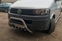 Volkswagen T5 2010–2015 Kængurugitter WT003 (rustfrit stål) 60 mm, med tekst foto 8