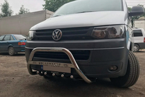 Volkswagen T5 2010–2015 Kængurugitter WT003 (rustfrit stål) 60 mm, med tekst foto 7