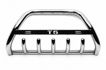 Volkswagen T5 2010–2015 Kængurugitter WT003 (rustfrit stål) 60 mm, med tekst foto 5