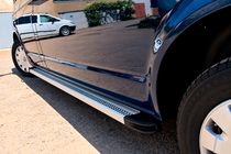 Volkswagen T5 2010–2015 Sidetrin Maya V2 (2 stk., aluminium) Kort akselafstand foto 3