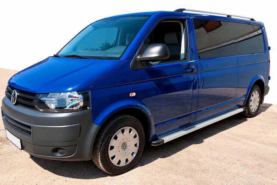 Volkswagen T5 2010–2015 Sidetrin Maya V2 (2 stk., aluminium) Kort akselafstand Image