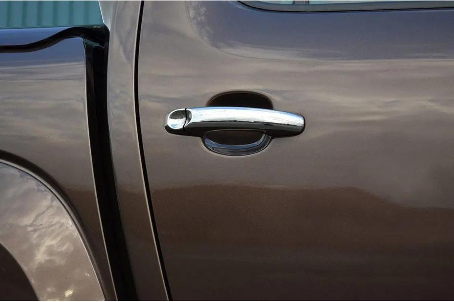 Volkswagen Amarok 2010–2022 Dørgrebsafdækninger (4 stk., rustfrit stål) Foto 3