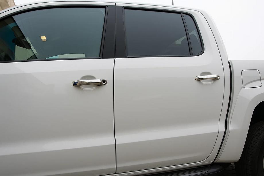 Volkswagen Amarok 2010–2022 Dørgrebsafdækninger (4 stk., rustfrit stål) OmsaLine - italiensk rustfrit stål Image