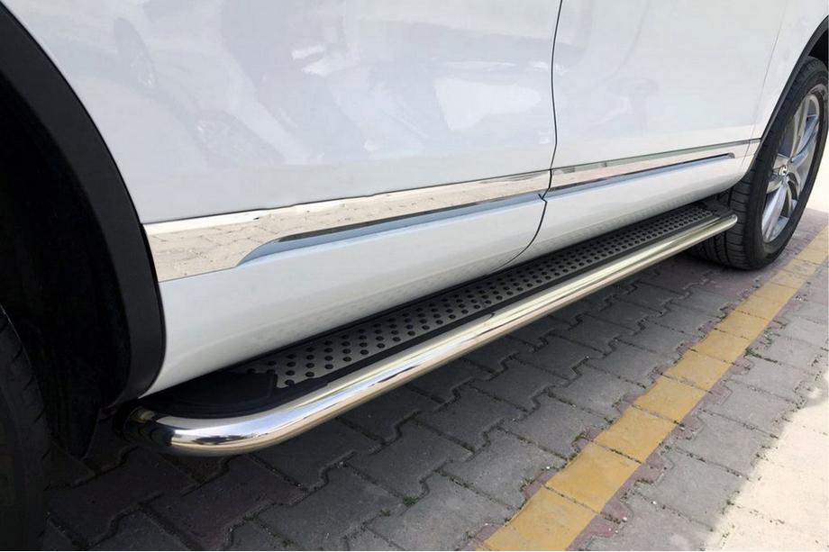 Volkswagen Amarok 2010–2022 Sidetrin Maydos V2 (2 stk., rustfrit stål) Image
