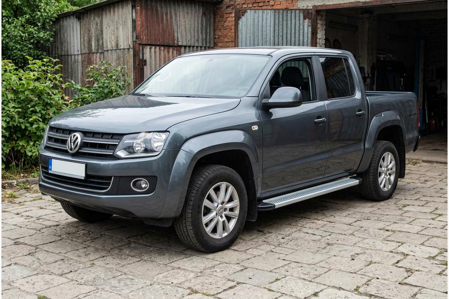 Volkswagen Amarok 2010–2022 Sidetrin Maya V2 (2 stk., aluminium) Image