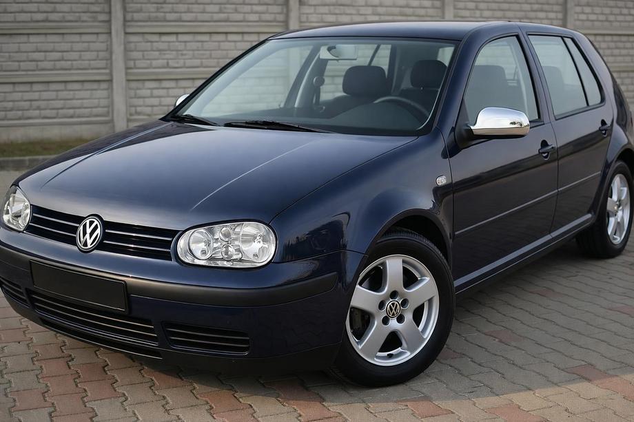Volkswagen Golf 4 1997–2006 Krom spejldæksler (2 stk.) Poleret rustfrit stål Image