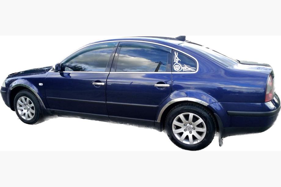 Volkswagen Passat B5 1997–2005 Dørgrebsdæksler (4 stk., rustfrit stål) Carmos - Tyrkisk stål Foto 2