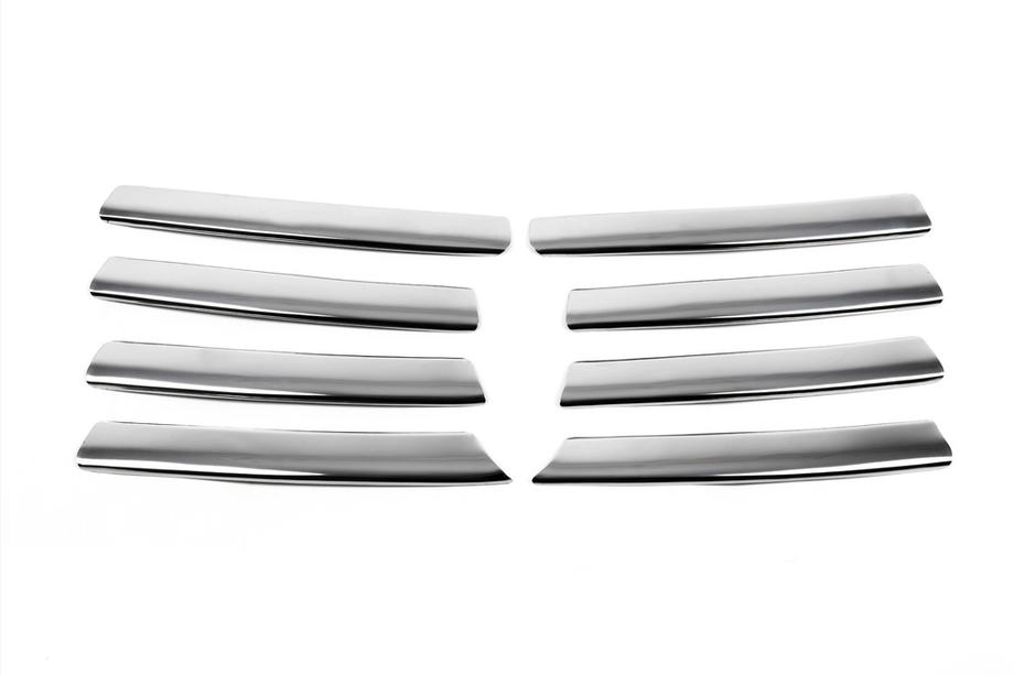 Volkswagen Passat B5 1997–2005 Kølergrilllister (rustfrit stål) 2001-2005 år, Carmos - tyrkisk stål Foto 4